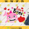 Love Bites Svg Girl Valentines Day Svg Valentine Shark Svg Dxf Eps Png Shark with Heart Svg Funny Kids Cut Files Silhouette Cricut Design 6 .jpg