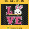 Love Bunny Easter Day SVG PNG DXF EPS 1