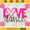 Love Dance svg png jpeg dxf Commercial Use Vinyl Cut File Gift Danceline Ballet Competition Cute Graphic Design INSTANT DOWNLOAD 16