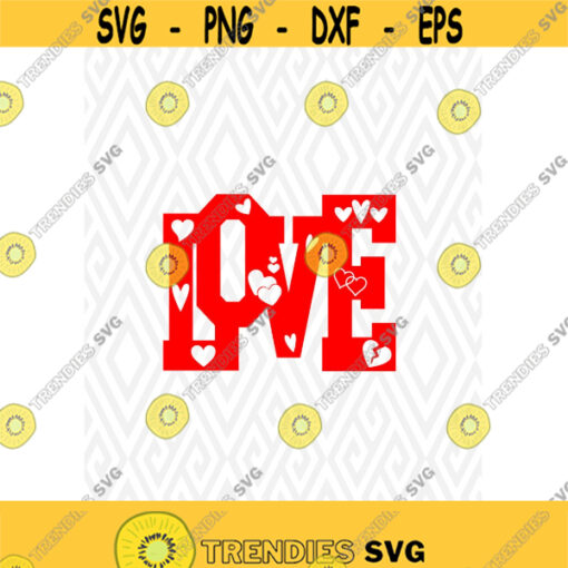 Love Heart Cutouts Cuttable Design in SVG DXF PNG Ai Pdf Eps Design 42