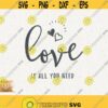 Love Is All You Need Svg All You Need Is Love Svg Be Pretty Kind Png Female Future Cricut Cut File Empowered Women Svg Women Power Design 410