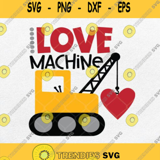 Love Machine Svg Png Silhouette Cricut Clipart Dxf Eps