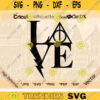 Love Magic SVG Printable Silhouette jpg png dxf pdf svg Outline Vector Cricut