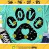 Love Paw Svg Love Dogs Svg Dog Mom Svg Distressed Paw Print Svg Dxf Eps Png Love Cat Clipart Pets Dog Lover Shirt Design Cut Files Design 804 .jpg