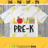 Love Pre k Svg Pre K Shirt Svg Cut File Pre Kindergarten Baby Boy Girl Cricut Design Silhouette Image Wording with Crayons Apple Books Design 678
