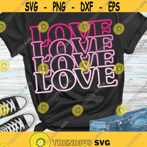 Love SVG Love mirror words SVG SVG cut files