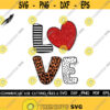 Love SVG Valentines Day Svg Valentines Cut File Heart Svg I Love You Svg Silhouette Cricut Svg Dxf Png Pdf Design 273