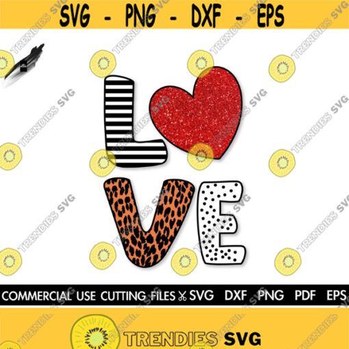 Love SVG Valentines Day Svg Valentines Cut File Heart Svg I Love You Svg Silhouette Cricut Svg Dxf Png Pdf Design 273