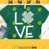 Love Shamrock svg St Patricks svg St Patricks Day mug Clover svg Irish svg Lucky svg Mom Life svg Mom Shirt svg Shenanigans SVG dxf Design 608