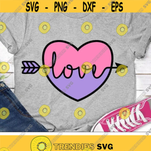 Love Svg Valentines Day Svg Heart Svg Clipart Valentine Svg Dxf Eps Wedding Svg Girl Heart Shirt Design Silhouette Cricut Cut Files Design 2092 .jpg