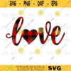 Love SvgValentine svg Plaid Love Heart Valentines Day Buffalo Plaid love svgI Love you svgpng digital file 368