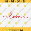Love Valentine SVG Valentines Day SVG Love SVG svg png jpg eps dxf studio.3 Cut files for Cricut and Silhouette Instant Download. Design 245