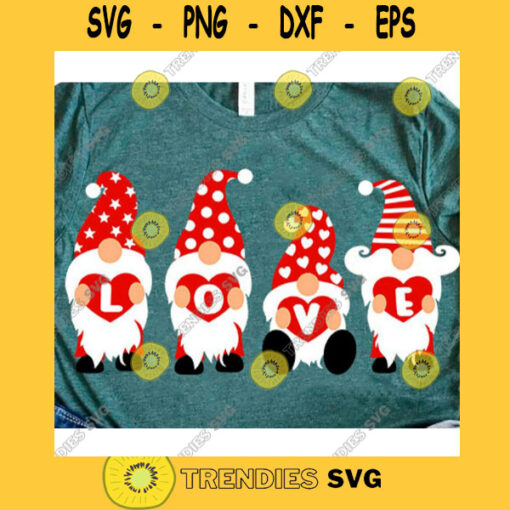 Love gnomes svgGnomes with heart svgGnomes holding hearts svgValentines day svgLove svgHeart svgHappy valentines day svg