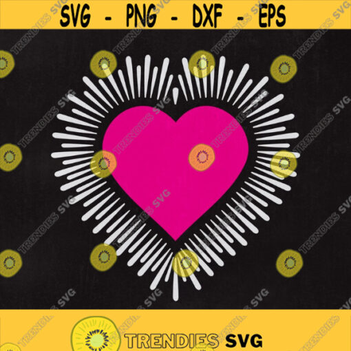 Love heart SVG Valentines svg Love svg png jpg eps dxf studio.3 Cut files for Cricut and Silhouette Clipart Instant Download Design 280