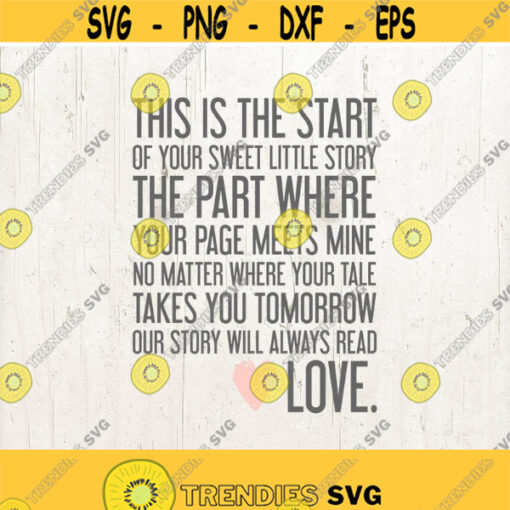 Love quote SVG Love story svg Love Quote Print Valentines SVG Svg Sayings Svg Quotes Design 561