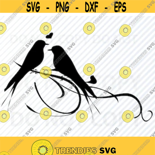 Hot SVG - Lovebirds Svg Files Love Birds Vector Image Clipart Love ...