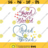 Loved and Bless Cuttable Design SVG PNG DXF eps Designs Cameo File Silhouette Design 618