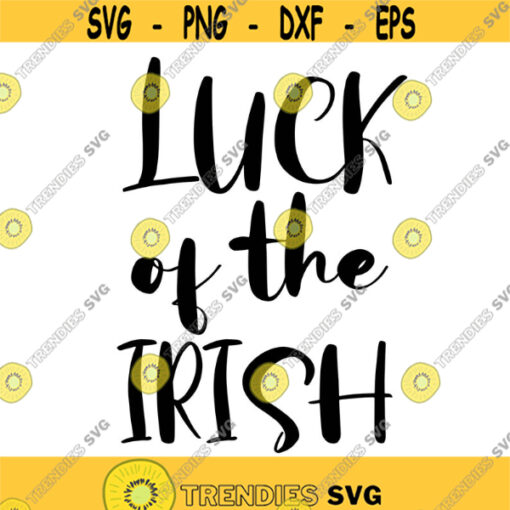 Luck of the Irish Decal Files cut files for cricut svg png dxf Design 223