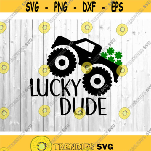 Lucky Dude Svg Boy St Paddys Svg St Patricks Day Funny St Patricks Shirt Svg Mister Lucky Charm Kids Svg Cut Files for Cricut Png