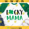Lucky Mama Svg St Patricks Day Svg St Patricks Day Shirt Lucky Svg Blessed Mama Svg Buffalo Plaid Svg Lucky and Blessed Svg.jpg