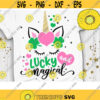 Lucky and Magical Svg St Patricks Unicorn Svg St Patricks Day Lepricorn Svg Clover Unicorn Svg Dxf Eps Png Design 626 .jpg