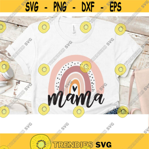 MAMA svg Mama svg rainbow svg Mama clipart Sublimation designs download SVG files for Cricut PNG files