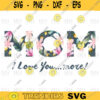 MOM I Love You more MOM png mom with Flower Alphabet png Mother day I love mom png Gift fo mom png digital file 159