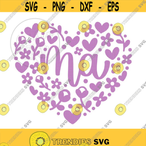 Ma Floral Heart SVG Ma Svg Mom Svg Happy Mothers Day Svg Mothers Day Shirt Svg Mother Love Svg Ma Birthday Svg Mom Day Svg Mami Design 380
