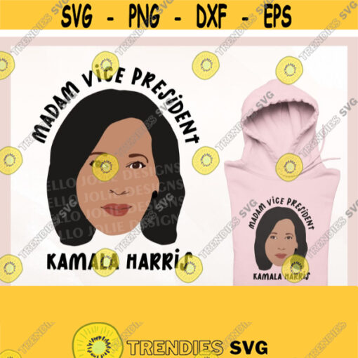 Madam Vice President svg Kamala Harris svg MVP Kamala Harris svg Election 2020 Black Girl svg