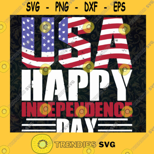 Made In USA Svg Happy Independent Day Svg American Flag Svg Dream Comes True Svg