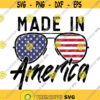 Made in America Sunglasses Patriotic SVG Bundle Usa SVG America Svg America Cut File Usa Cutting File July 4 Independence Day Svg Design 178 .jpg