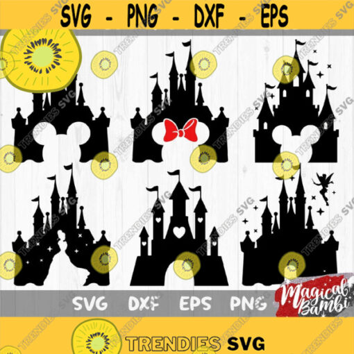 Magic Castle Bundle Svg Magic Mouse Svg Magical Castle Svg Castle Svg Princess Castle Svg Mouse Ears Svg Dxf Png Design 514 .jpg