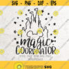 Magic coordinator SvgDisney trip SVGDXF Silhouette Print Vinyl Cricut Cutting Tshirt DesignPrintable Sticker Design 129