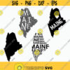 Maine State SVG Cut File Cricut Clip art Commercial use Silhouette Maine SVG Maine Home Svg Maine Outline ME Svg Design 240