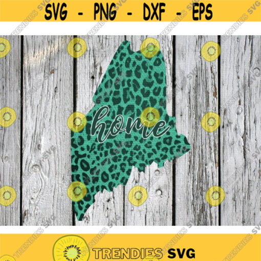 Maine Sublimation Png Digital Download Maine Png Maine leopard PNG Leopard Print Home State png file Maine home png waterslide png Design 280 .jpg