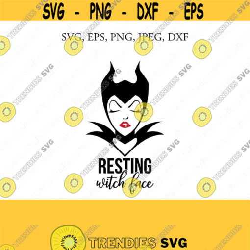 Maleficent Mom Halloween SVG Villain Svg Monster Girl Svg Monster Svg Halloween Svg Monster Mom Svg Cricut Silhouette Cut Files