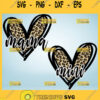 Mama Mini Heart Cheetah Svg Bundle 1