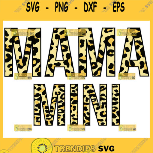 Mama Mini Svg Cheetah Mama Svg 1