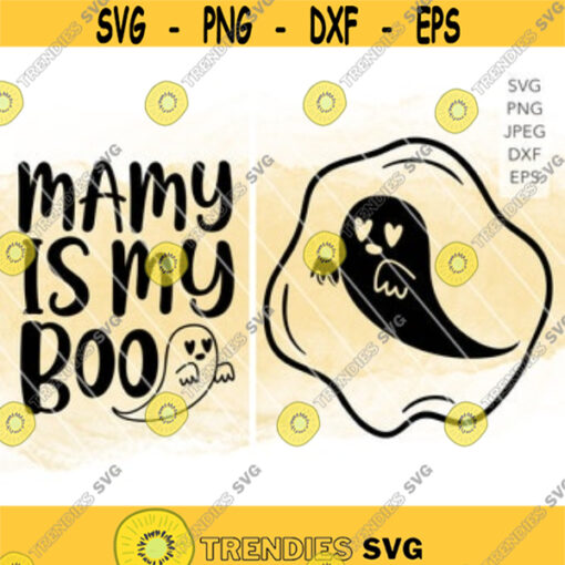 Mama is my boo svg mama is my boo shirt svg mother son shirts Baby Onesie Halloween SVG Cut files Cricut Silhouette Eps Png Design 4887.jpg