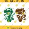 Man Eating Plant Cuttable Design SVG PNG DXF eps Designs Cameo File Silhouette Design 667