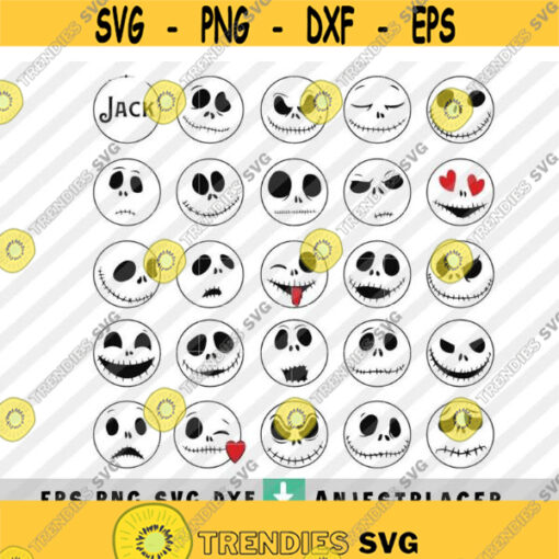 Many Faces svg Movie Characters svg Bundle Halloween Svg Halloween Gift Svg Cricut File Clipart Svg Png Eps Dxf Design 763 .jpg