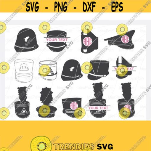 Marching Band Hat SVG Marching Band SVG Marching Band Hat with Plume SVG Shako Hat svg Marching Band Hat Silhouette Color Guard svg