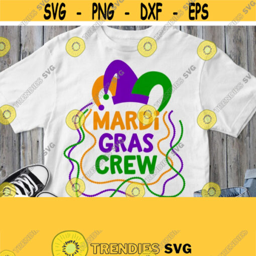 Mardi Gras Crew Svg Mardi Gras Shirt Svg File for Baby Boy Girl Mom Dad Family Couple Kid Children Cricut Silhouette Printable Design 371