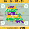 Mardi Gras SVG Louisiana Stripe Laissez Les Bon Temps Rouler svg png jpeg dxf Silhouette Cricut Commercial Use Vinyl Cut File NOLA 1608
