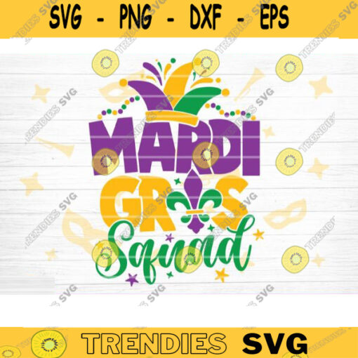 Mardi Gras Squad SVG Mardi Gras Svg Bundle Fat Tuesday Carnival Svg Mardi Gras Shirt Svg Silhouette Cricut Mardi Gras Cut File Design 218 copy