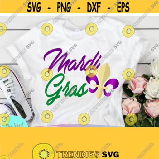 Mardi Gras Svg Files for Cricut New Orleans Mardi Gras Tshirt Svg Dxf Eps Png Silhouette Cricut Digital File Design 740