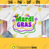 Mardi Gras Svg Mardi Gras Shirt Svg Design with Beads Svg For Baby Boy Girl Man Woman Male Female Cricut Silhouette Printable Png Design 493