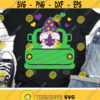 Mardi Gras Truck Svg Truck with Gnome Svg Mardi Gras Svg Dxf Eps Png Kids Cut Files. Monogram Svg Toddler Clipart Silhouette Cricut Design 2239 .jpg