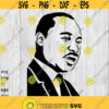 Martin Luther King Civil Rights Icon MLK SVG png ai eps dxf digitals files for cut file projects Design 303