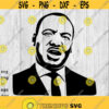 Martin Luther King Civil Rights Icon MLK svg png ai eps dxf DIGITAL files for Cricut CNC and other cut projects Design 259